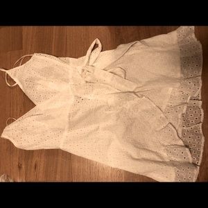 Honey white eyelet dress